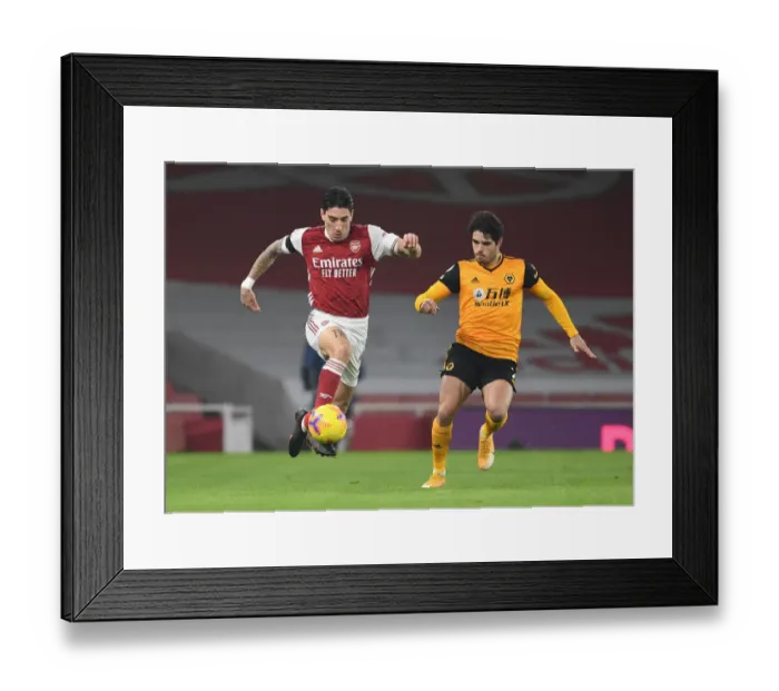 Framed Print : Bellerin vs. Neto: A Battle at Empty Emirates in Premier League 2020-21 Framed Print : Bellerin vs. Neto: A Battle at Empty Emirates in Premier League 2020-21