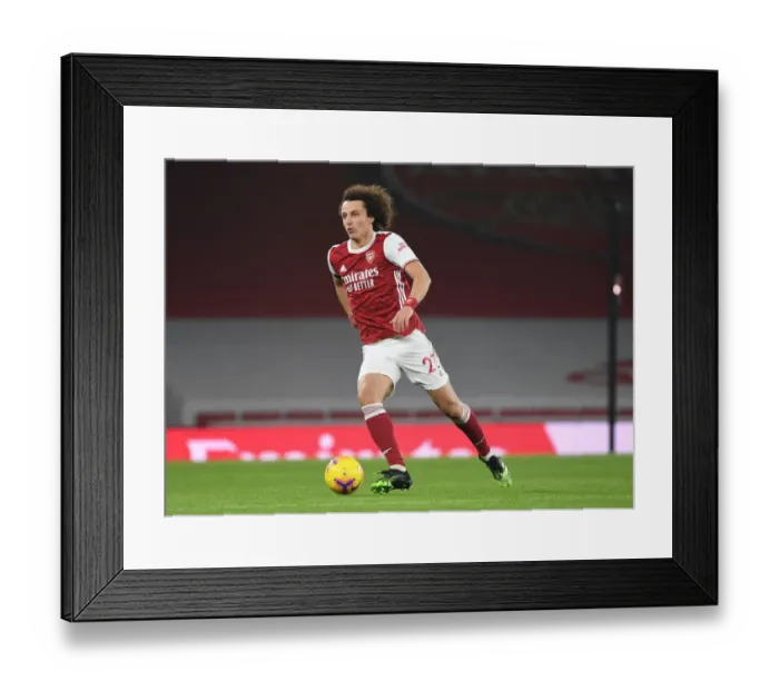 Framed Print : Arsenal's David Luiz at Empty Emirates: Arsenal vs. Wolverhampton Wanderers (Premier League, November 2020) Framed Print : Arsenal's David Luiz at Empty Emirates: Arsenal vs. Wolverhampton Wanderers (Premier League, November 2020)
