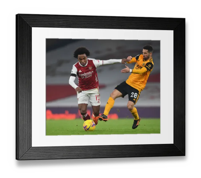 Framed Print : Arsenal vs. Wolverhampton Wanderers: A Battle at Emirates Stadium Amidst the Pandemic (2020-21) Framed Print : Arsenal vs. Wolverhampton Wanderers: A Battle at Emirates Stadium Amidst the Pandemic (2020-21)