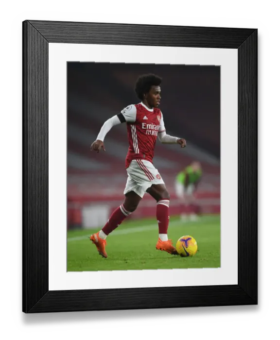 Framed Print : Willian's Shining Moment: Arsenal vs. Wolverhampton Wanderers in Empty Emirates Stadium during COVID-19 Premier League Clash Framed Print : Willian's Shining Moment: Arsenal vs. Wolverhampton Wanderers in Empty Emirates Stadium during COVID-19 Premier League Clash