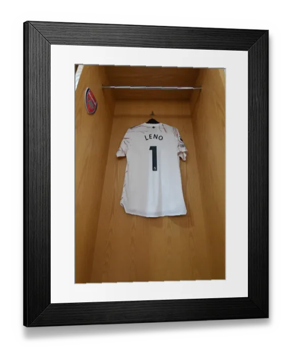 Framed Print : Arsenal vs. Wolverhampton Wanderers: Empty Seats Showdown at Emirates Stadium (2020-21)
