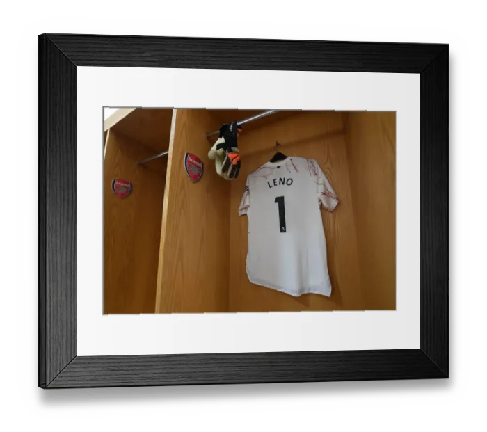 Framed Print : Arsenal vs. Wolverhampton Wanderers: Empty Emirates Showdown (2020-21)
