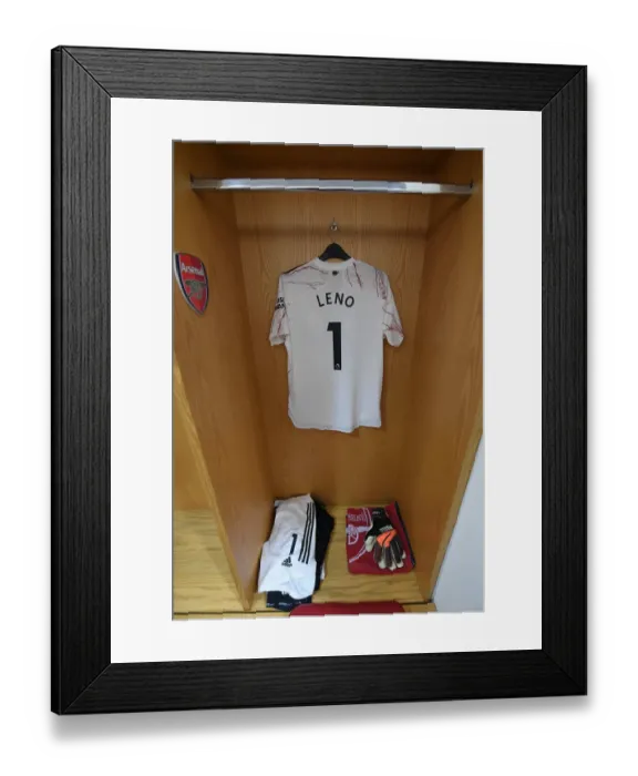 Framed Print : Arsenal vs. Wolverhampton Wanderers: Empty Emirates Stadium (2020-21) - Coronavirus Pandemic