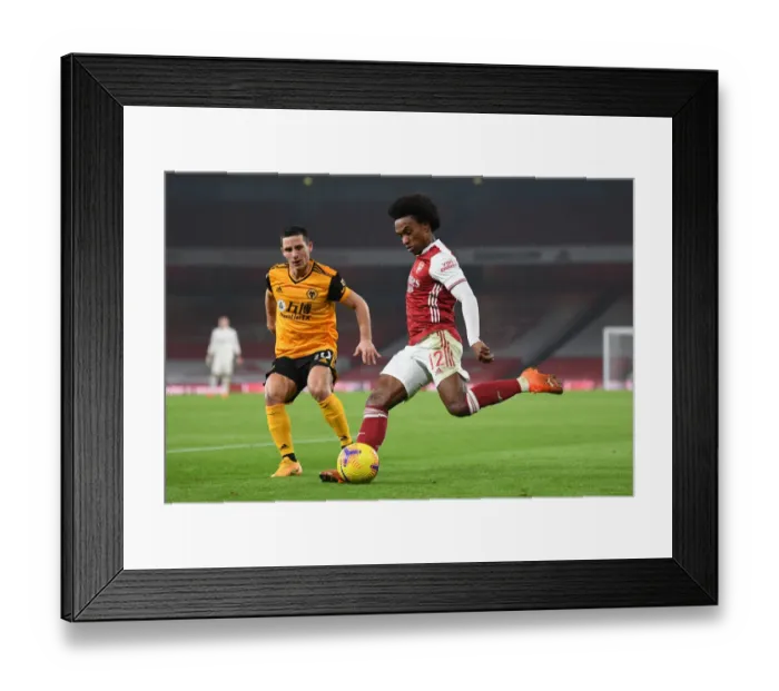 Framed Print : Arsenal vs. Wolverhampton Wanderers: A Pandemic-Era Battle at Emirates Stadium (2020-21) Framed Print : Arsenal vs. Wolverhampton Wanderers: A Pandemic-Era Battle at Emirates Stadium (2020-21)