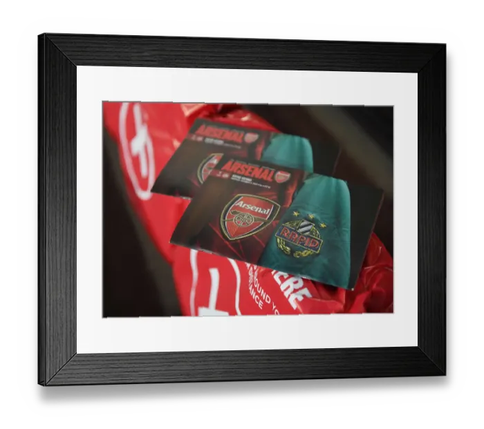 Framed Print : Arsenal vs Rapid Wien: Empty Emirates Stadium - UEFA Europa League (December 2020) Framed Print : Arsenal vs Rapid Wien: Empty Emirates Stadium - UEFA Europa League (December 2020)
