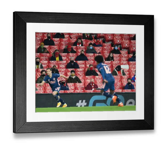 Framed Print : Arsenal vs Rapid Wien, UEFA Europa League: Emirates Stadium (Behind Closed Doors), London, England, 2020 Framed Print : Arsenal vs Rapid Wien, UEFA Europa League: Emirates Stadium (Behind Closed Doors), London, England, 2020