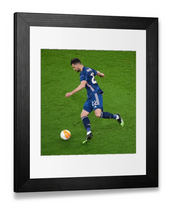 Framed Print : Arsenal's Pablo Mari in UEFA Europa League: A Lone Warrior at Emirates Stadium (Behind Closed Doors) Framed Print : Arsenal's Pablo Mari in UEFA Europa League: A Lone Warrior at Emirates Stadium (Behind Closed Doors)