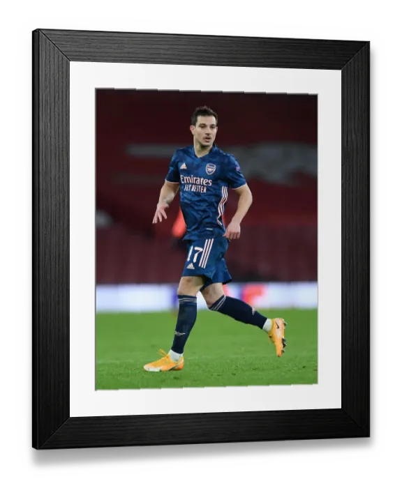 Framed Print : Arsenal's Cedric Soares in Action during UEFA Europa League Match against Rapid Wien Framed Print : Arsenal's Cedric Soares in Action during UEFA Europa League Match against Rapid Wien