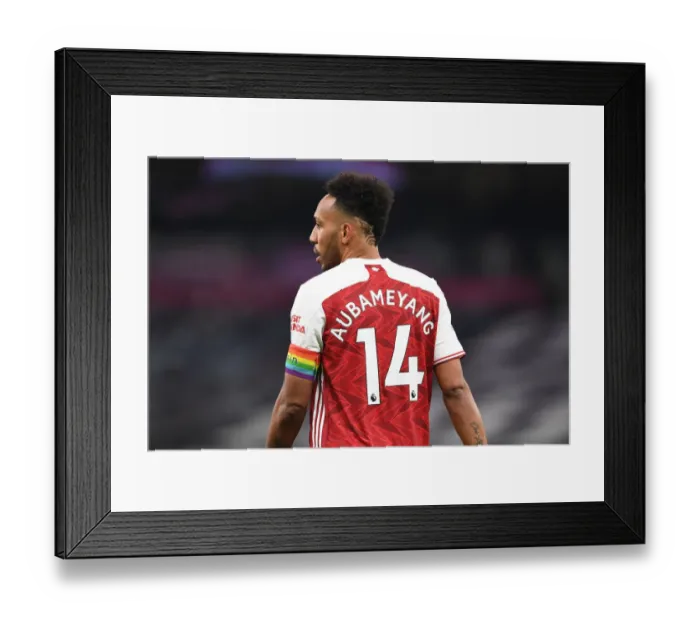 Framed Print : Arsenal's Aubameyang Faces Off Against Tottenham in Premier League Clash (December 2020) Framed Print : Arsenal's Aubameyang Faces Off Against Tottenham in Premier League Clash (December 2020)