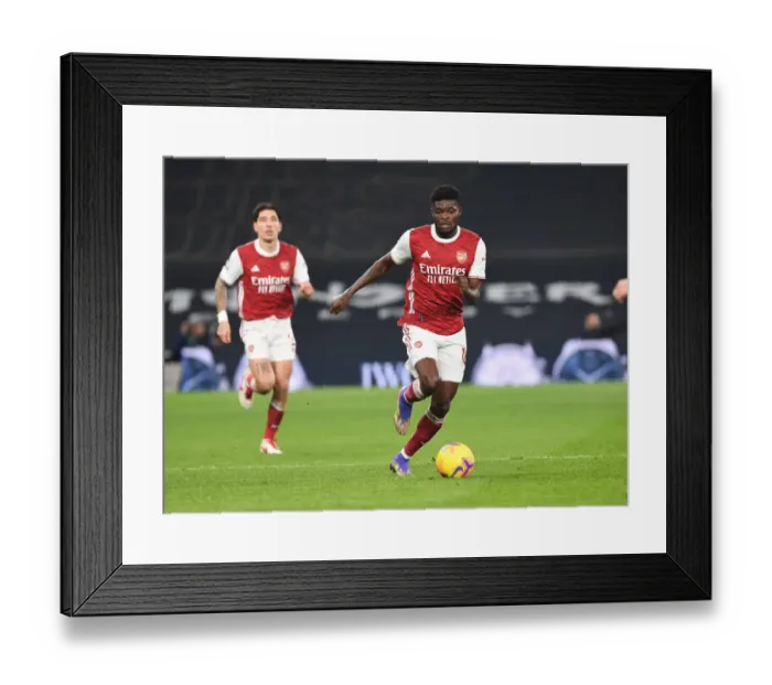 Framed Print : Thomas Partey Shines in Arsenal's London Derby Battle Against Tottenham, Premier League 2020-21 Framed Print : Thomas Partey Shines in Arsenal's London Derby Battle Against Tottenham, Premier League 2020-21
