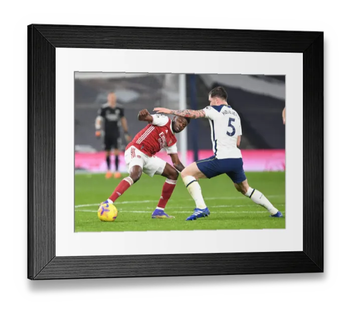 Framed Print : Battle of the Midfield: Thomas Partey vs. Pierre-Emile Hojbjerg - Arsenal vs. Tottenham, Premier League 2020 Framed Print : Battle of the Midfield: Thomas Partey vs. Pierre-Emile Hojbjerg - Arsenal vs. Tottenham, Premier League 2020