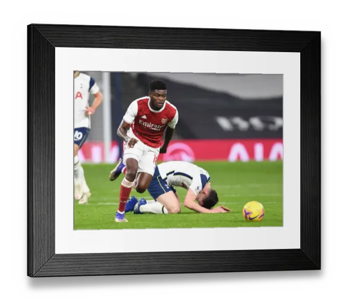 Framed Print : Thomas Partey Breaks Past Hojbjerg: Arsenal vs. Tottenham, Premier League 2020-21 Framed Print : Thomas Partey Breaks Past Hojbjerg: Arsenal vs. Tottenham, Premier League 2020-21