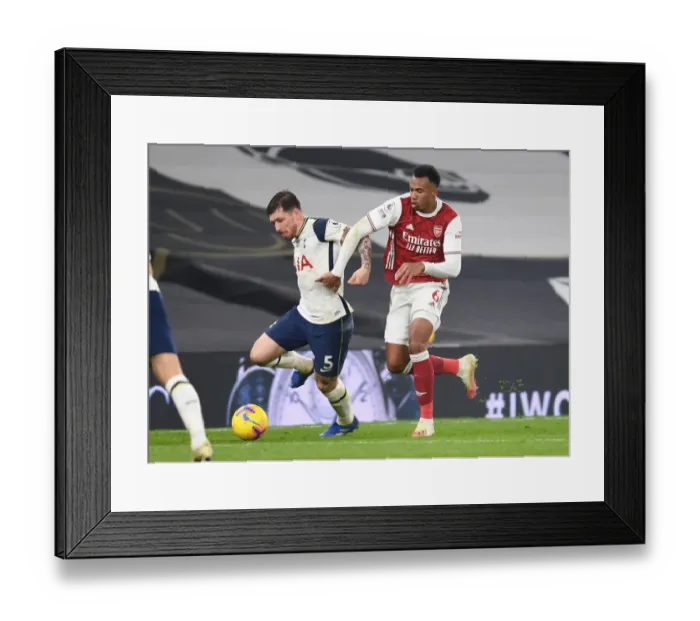 Framed Print : Gabriel vs Hojbjerg: Battle in the London Derby - Tottenham vs Arsenal, Premier League 2020-21 Framed Print : Gabriel vs Hojbjerg: Battle in the London Derby - Tottenham vs Arsenal, Premier League 2020-21