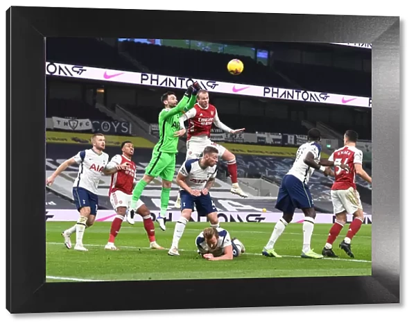 Rivalry Renewed: Holding vs. Lloris in the Battle of North London (Tottenham vs. Arsenal, Premier League 2020-21)