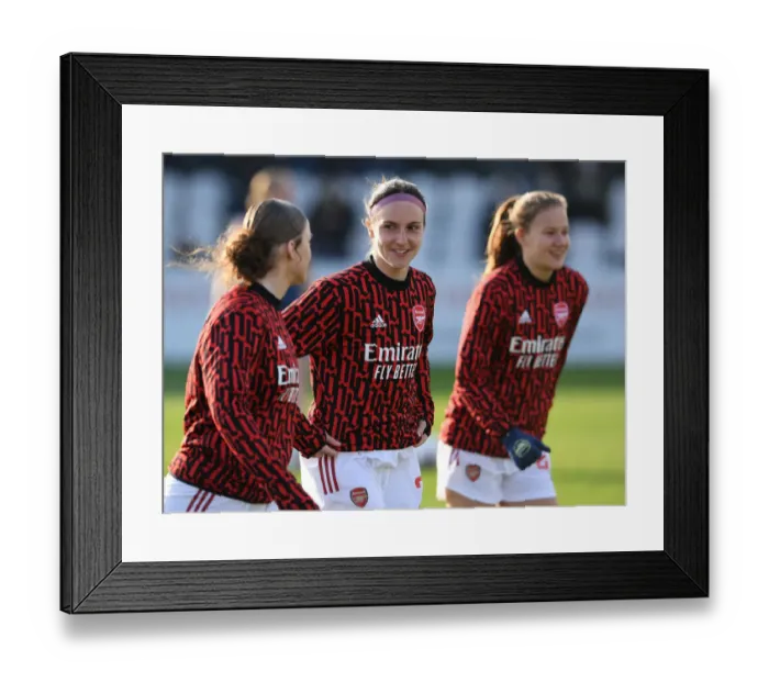 Framed Print : Arsenal Women v Birmingham City Women - Barclays FA Womens Super League