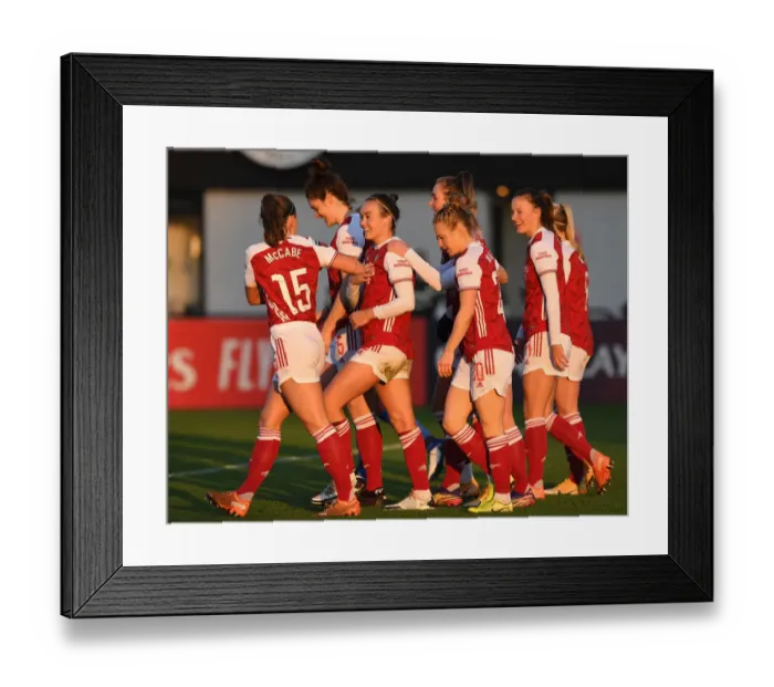Framed Print : Arsenal Women's Super League Triumph: Caitlin Foord Nets Historic First Goal Framed Print : Arsenal Women's Super League Triumph: Caitlin Foord Nets Historic First Goal