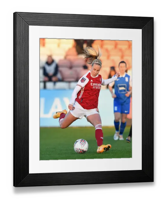 Framed Print : Arsenal's Beth Mead in Action against Birmingham City Women in FA WSL Match Framed Print : Arsenal's Beth Mead in Action against Birmingham City Women in FA WSL Match