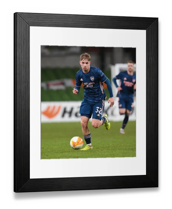 Framed Print : Emile Smith Rowe in Action: Arsenal vs. Dundalk - UEFA Europa League (December 2020) Framed Print : Emile Smith Rowe in Action: Arsenal vs. Dundalk - UEFA Europa League (December 2020)