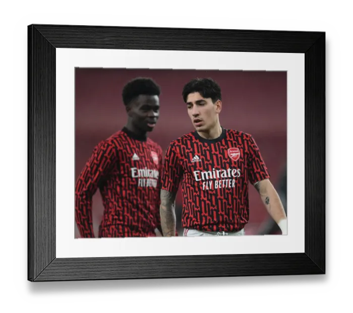 Framed Print : Arsenal's Hector Bellerin Gears Up for Arsenal vs Burnley (2020-21) Framed Print : Arsenal's Hector Bellerin Gears Up for Arsenal vs Burnley (2020-21)