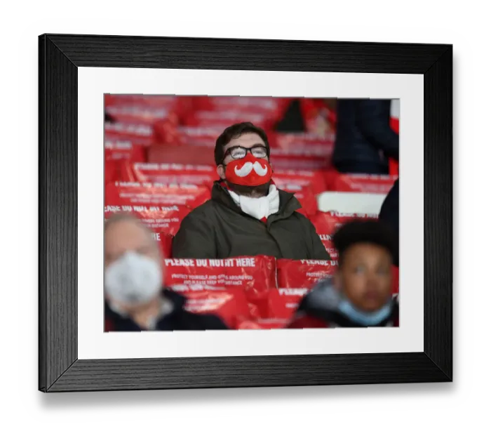 Framed Print : Arsenal Fan's Anticipation: Arsenal vs Burnley, Premier League, Emirates Stadium Framed Print : Arsenal Fan's Anticipation: Arsenal vs Burnley, Premier League, Emirates Stadium