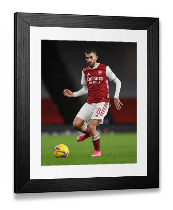 Framed Print : Dani Ceballos in Action: Arsenal vs Burnley (2020-21) Framed Print : Dani Ceballos in Action: Arsenal vs Burnley (2020-21)