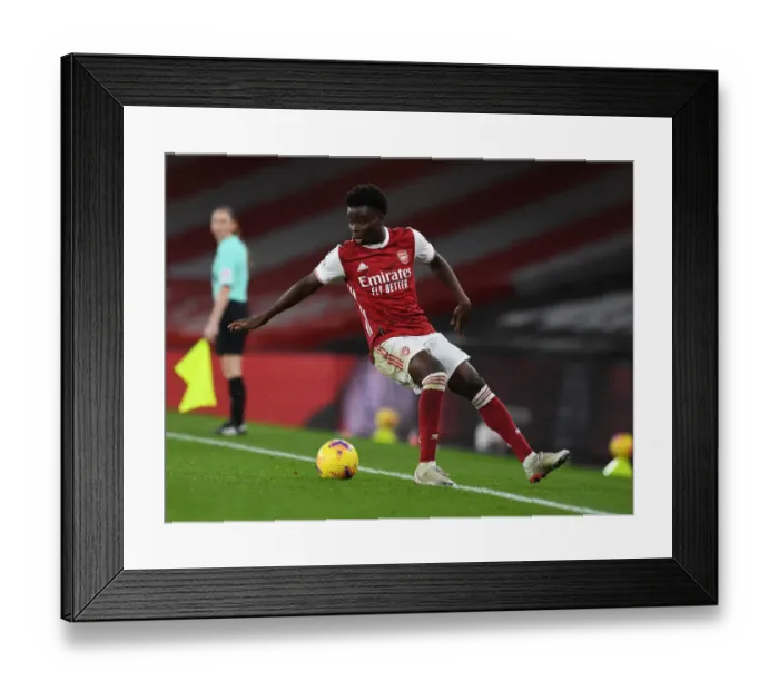 Framed Print : Arsenal's Bukayo Saka in Action: Arsenal vs. Southampton (Premier League 2020-21) Framed Print : Arsenal's Bukayo Saka in Action: Arsenal vs. Southampton (Premier League 2020-21)