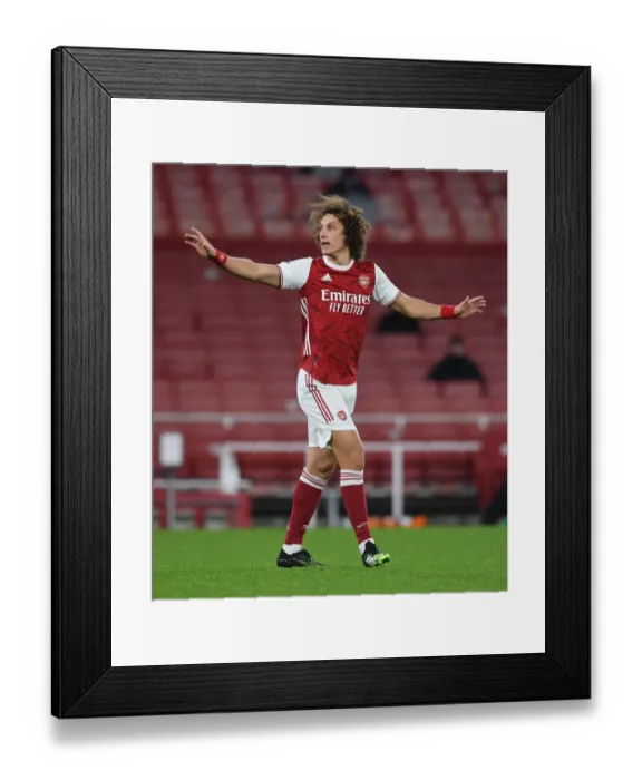 Framed Print : Arsenal vs Southampton: David Luiz in Action at Emirates Stadium (Premier League 2020-21) Framed Print : Arsenal vs Southampton: David Luiz in Action at Emirates Stadium (Premier League 2020-21)