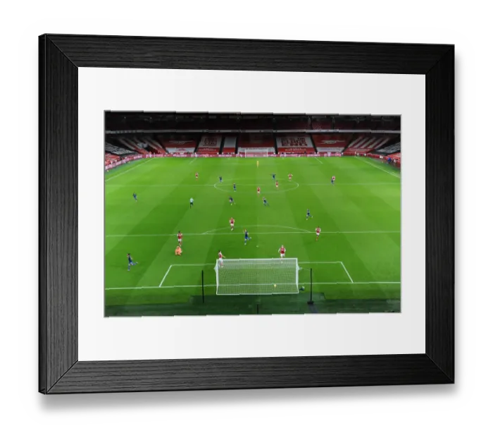 Framed Print : Theo Walcott's Stunner: Arsenal vs. Southampton, Premier League 2020-21