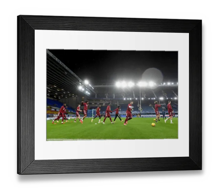 Framed Print : Arsenal Players Gear Up for Everton Showdown: Premier League Warm-Up at Goodison Park (December 2020) Framed Print : Arsenal Players Gear Up for Everton Showdown: Premier League Warm-Up at Goodison Park (December 2020)