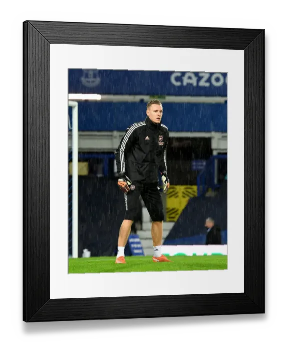 Framed Print : Bernd Leno: Arsenal's Gunners Ready for Everton Battle in Premier League (December 2020)