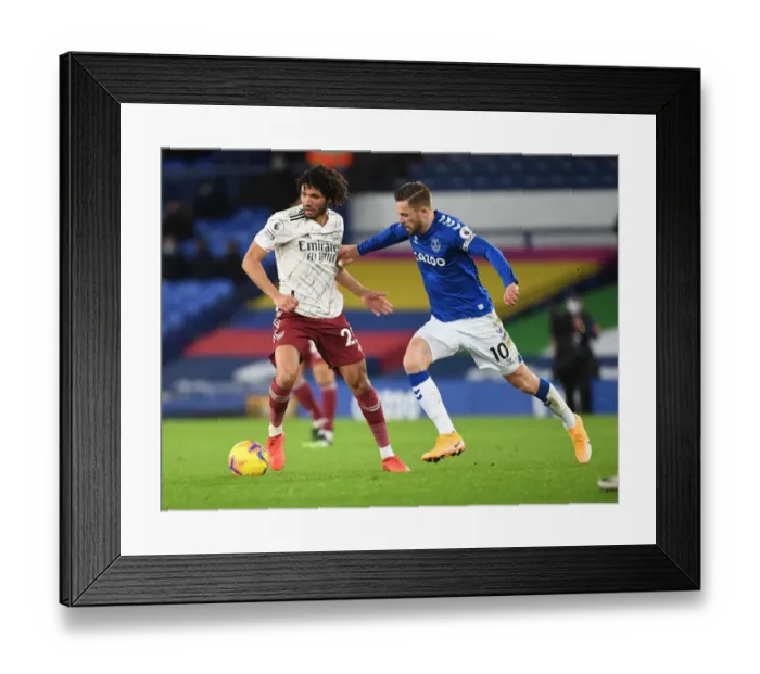 Framed Print : Arsenal's Elneny in Action: Everton vs Arsenal, Premier League 2020-21 Framed Print : Arsenal's Elneny in Action: Everton vs Arsenal, Premier League 2020-21