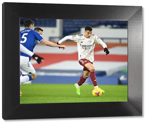 Gabriel Martinelli in Action: Everton vs Arsenal, Premier League 2020-21