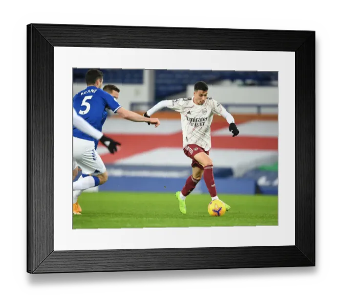 Framed Print : Gabriel Martinelli in Action: Everton vs Arsenal, Premier League 2020-21 Framed Print : Gabriel Martinelli in Action: Everton vs Arsenal, Premier League 2020-21