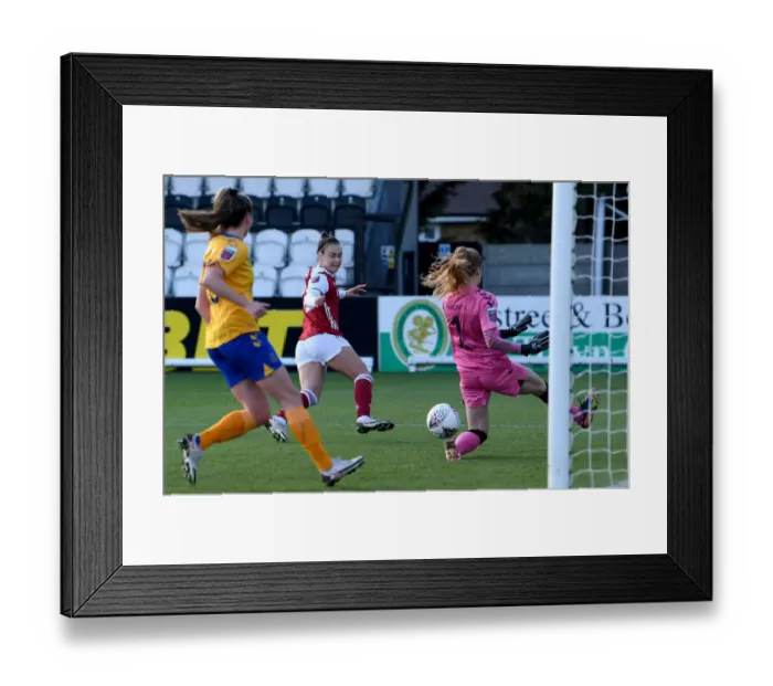 Framed Print : Arsenal Women's Caitlin Foord Scores Second Goal in FA WSL Victory over Everton Women (December 2020) Framed Print : Arsenal Women's Caitlin Foord Scores Second Goal in FA WSL Victory over Everton Women (December 2020)