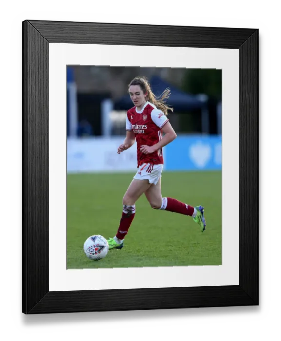 Framed Print : Arsenal Women vs Everton Women: Barclays FA WSL Clash at Meadow Park (2020-21)