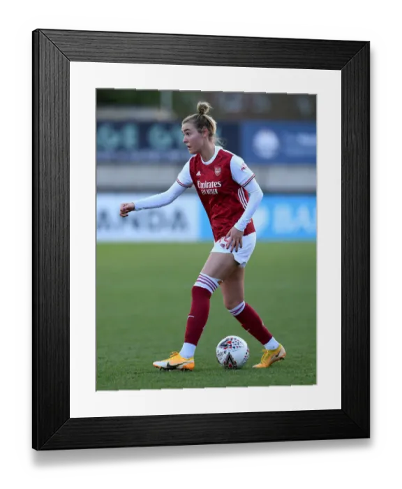 Framed Print : Arsenal's Jill Roord Shines: Arsenal Women Dominate Everton in FA WSL Showdown