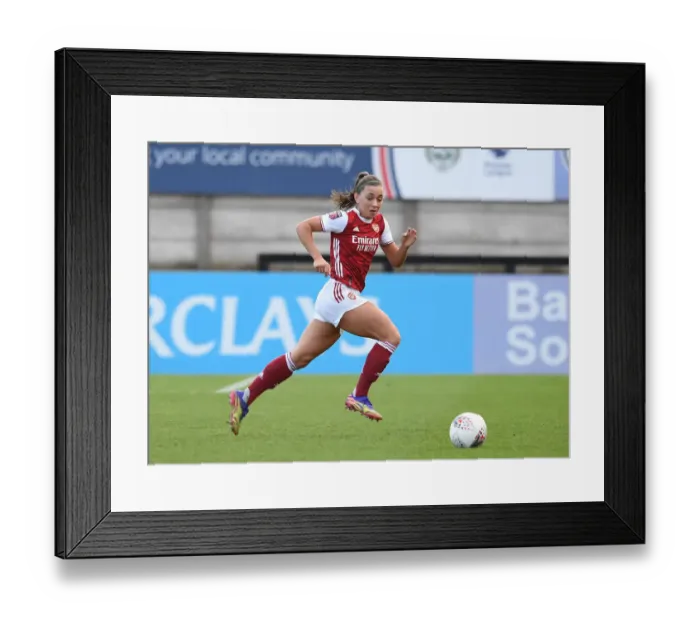 Framed Print : Arsenal Women vs Everton Women: McCabe in Action at the Barclays FA WSL Match (2020-21) Framed Print : Arsenal Women vs Everton Women: McCabe in Action at the Barclays FA WSL Match (2020-21)