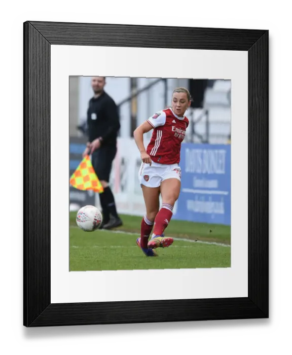 Framed Print : Arsenal's McCabe Shines: Action-Packed Performance Against Everton Women in FA WSL Clash Framed Print : Arsenal's McCabe Shines: Action-Packed Performance Against Everton Women in FA WSL Clash
