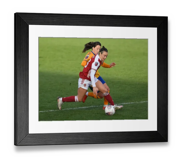 Framed Print : Arsenal Women vs Everton Women: FA WSL Showdown at Meadow Park (2020-21) Framed Print : Arsenal Women vs Everton Women: FA WSL Showdown at Meadow Park (2020-21)