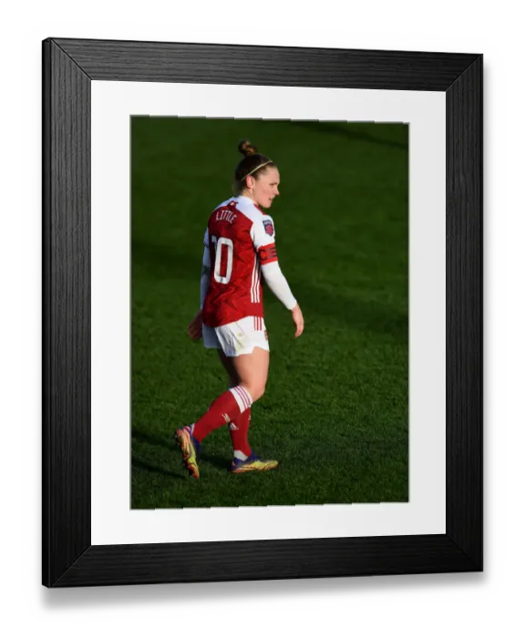 Framed Print : Arsenal Women vs Everton Women: Kim Little in Action - Barclays FA WSL Match, December 2020