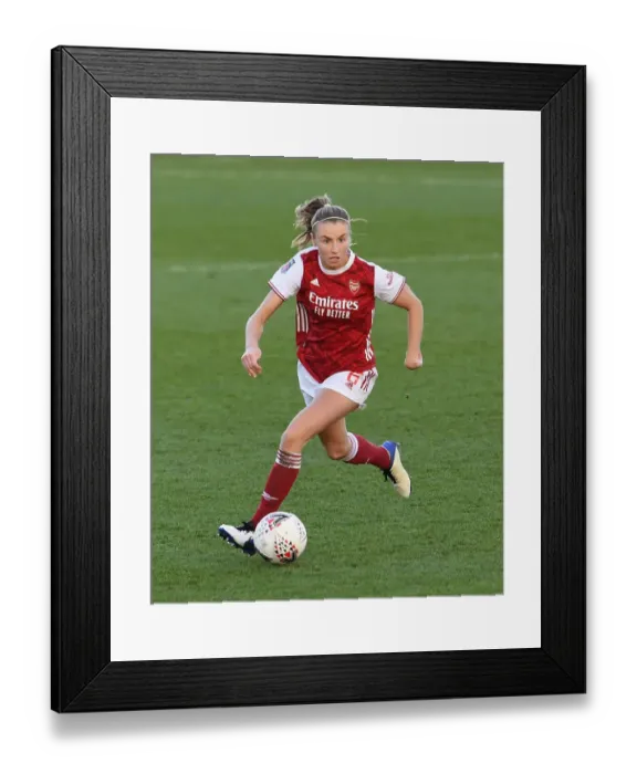 Framed Print : Arsenal Women vs Everton Women: Leah Williamson in Action - FA WSL Clash at Meadow Park Framed Print : Arsenal Women vs Everton Women: Leah Williamson in Action - FA WSL Clash at Meadow Park