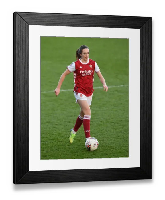 Framed Print : Arsenal Women vs. Everton Women: Lisa Evans Shines in Barclays FA WSL Clash