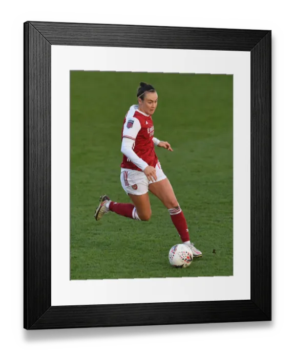 Framed Print : FA WSL Showdown: Arsenal Women vs. Everton Women - Caitlin Foord's Thrilling Performance