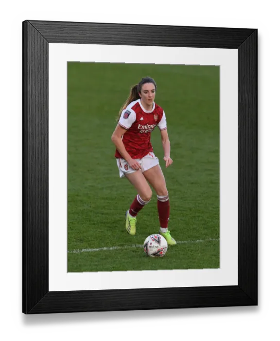Framed Print : Arsenal Women vs. Everton Women: Lisa Evans Shines in FA WSL Clash (2020-21)