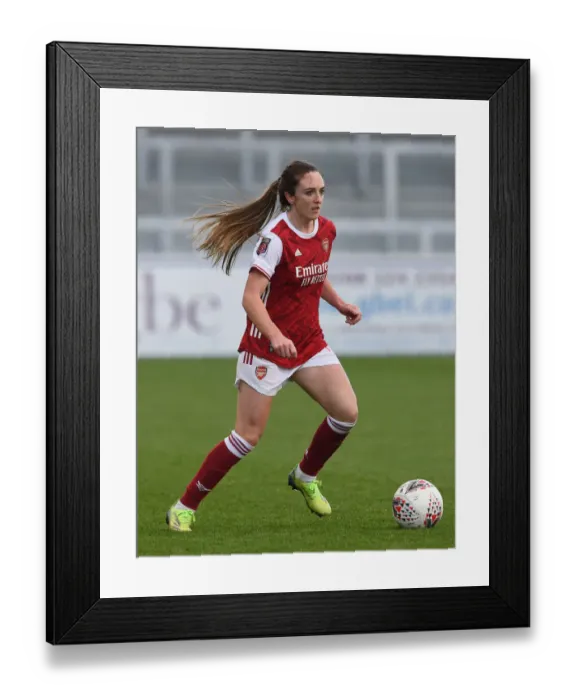 Framed Print : Arsenal Women vs Everton Women: Lisa Evans in Action - Barclays FA WSL Clash at Meadow Park (2020-21) Framed Print : Arsenal Women vs Everton Women: Lisa Evans in Action - Barclays FA WSL Clash at Meadow Park (2020-21)