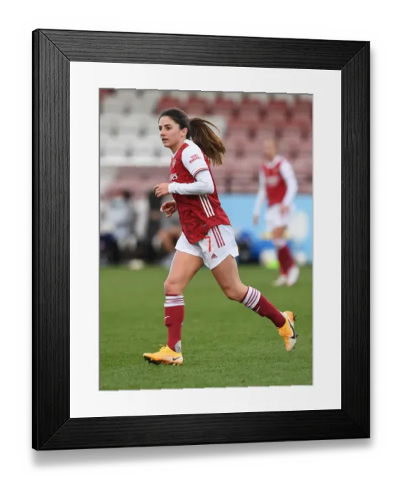 Framed Print : Arsenal Women vs Everton Women: Barclays FA WSL Clash at Meadow Park (2020-21)