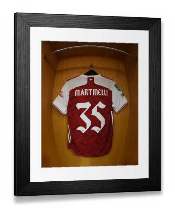 Framed Print : Arsenal v Manchester City - Carabao Cup Quarter Final