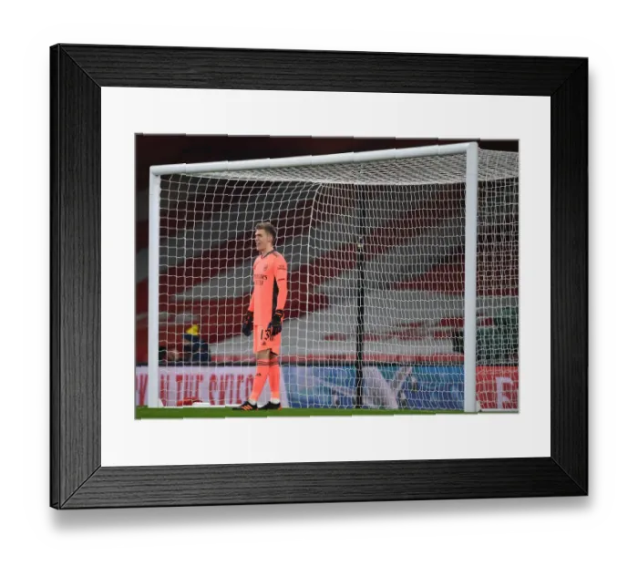 Framed Print : LONDON, ENGLAND - DECEMBER 22: Alex Runarsson of Arsenal during the Carabao Cup Quarter Final match between Arsenal