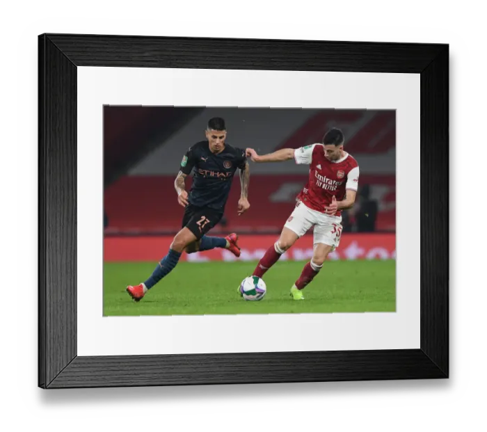 Framed Print : Arsenal vs Manchester City: Carabao Cup Clash at Emirates Stadium Framed Print : Arsenal vs Manchester City: Carabao Cup Clash at Emirates Stadium