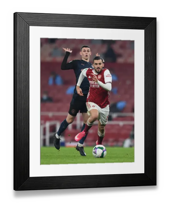 Framed Print : Arsenal vs Manchester City: Carabao Cup Battle at Emirates Stadium Framed Print : Arsenal vs Manchester City: Carabao Cup Battle at Emirates Stadium